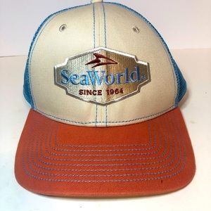 Sea World Baseball Cap Hat. One Size, Adjustable